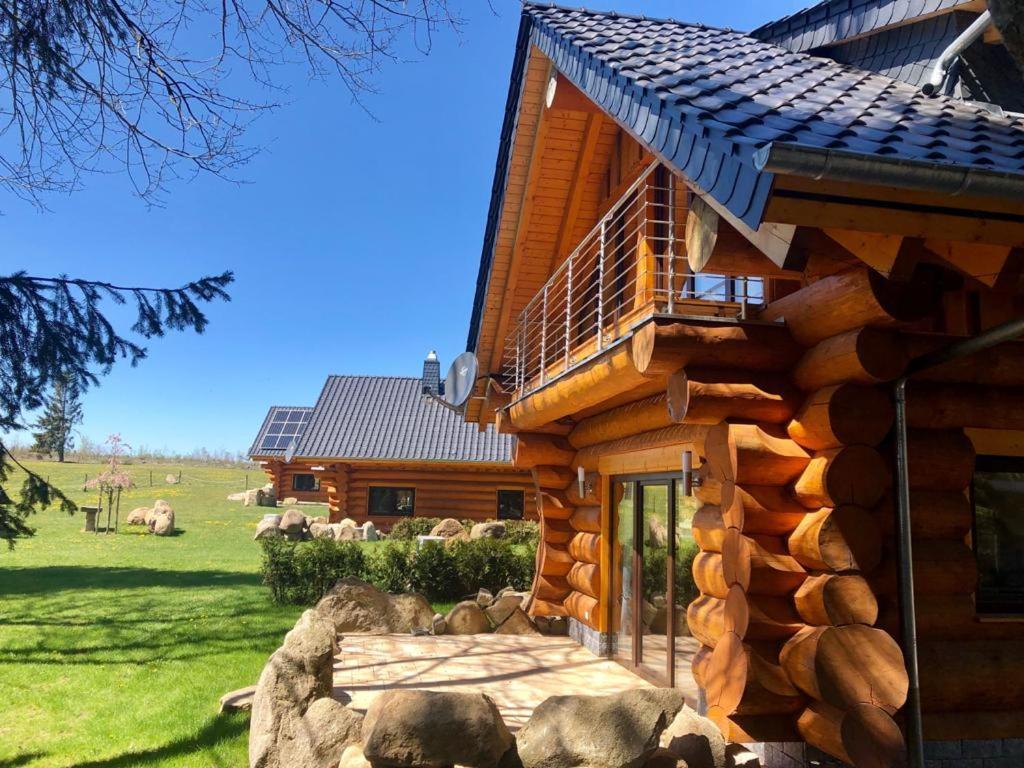 Naturstammhaus Und Appartements Zum Brockenbaecker Танне Екстер'єр фото