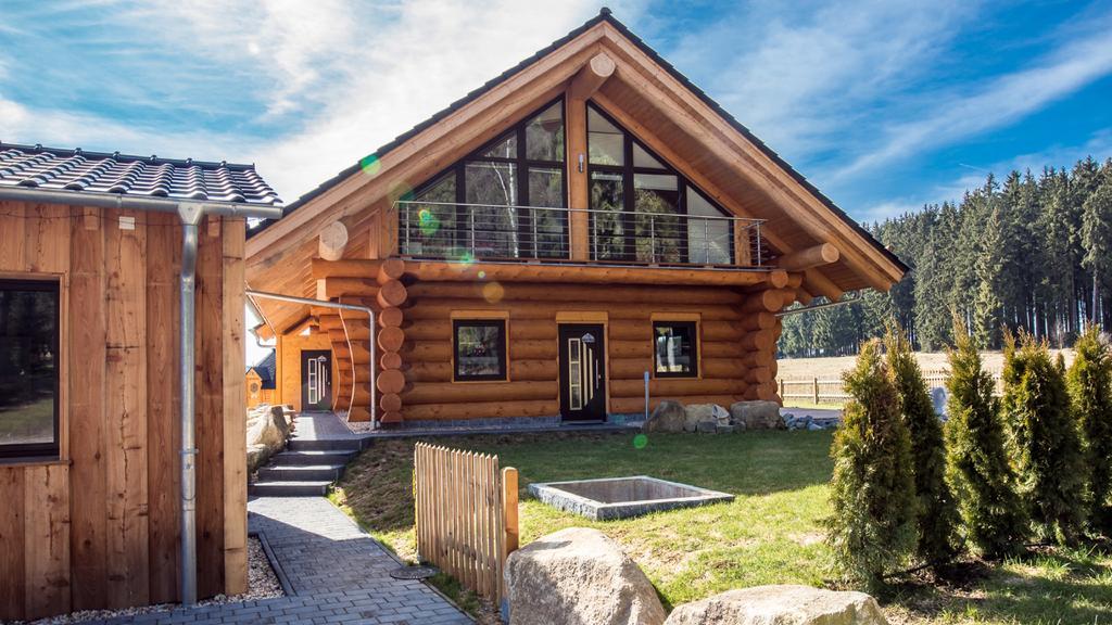 Naturstammhaus Und Appartements Zum Brockenbaecker Танне Екстер'єр фото
