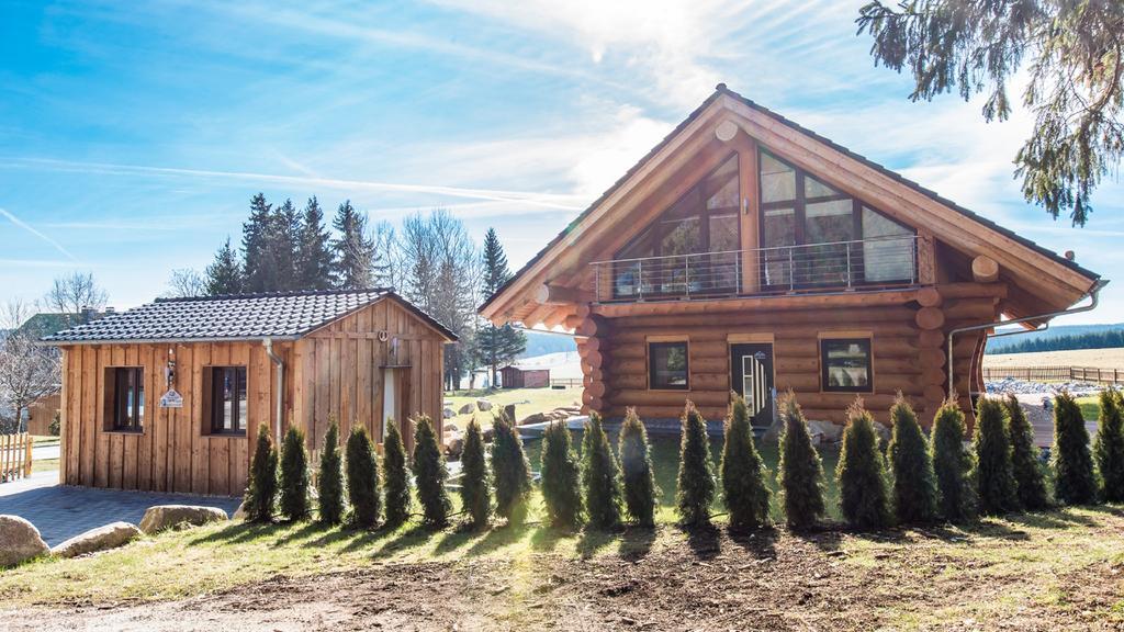 Naturstammhaus Und Appartements Zum Brockenbaecker Танне Екстер'єр фото